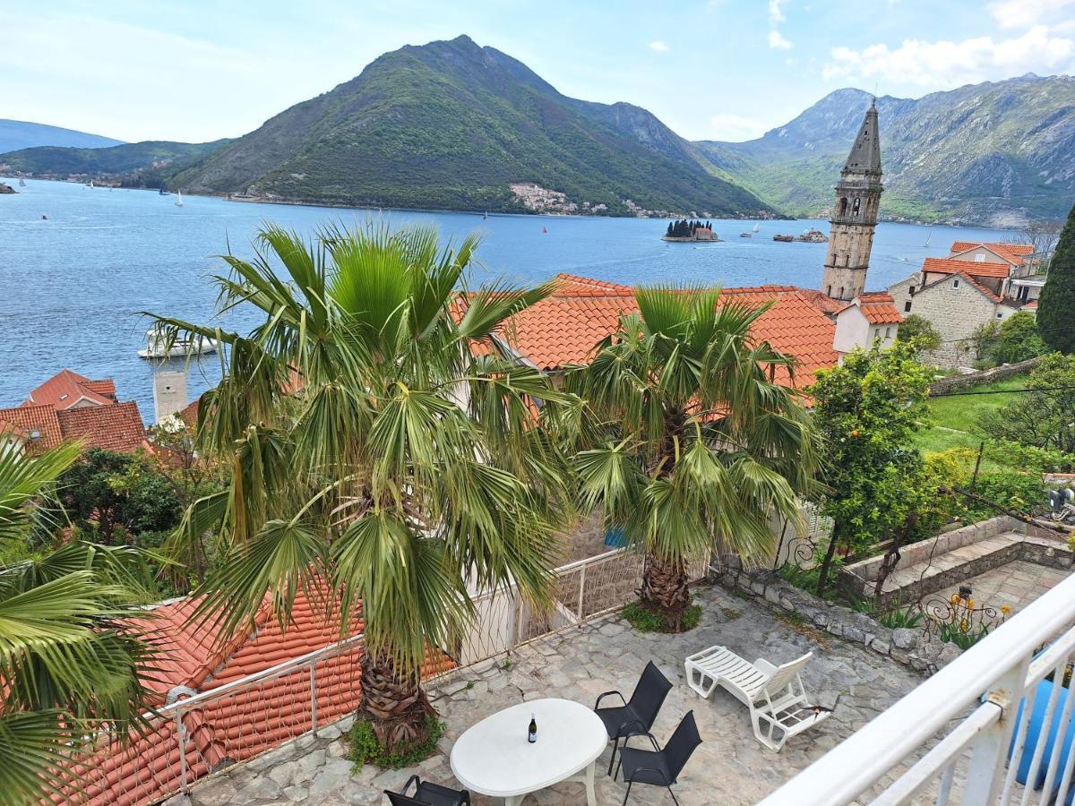 Forteca Home Perast Esterno foto