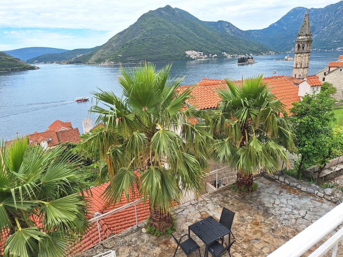 Forteca Home Perast Esterno foto